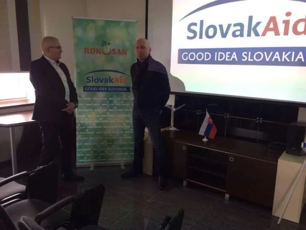Rokosan zapojený do projektu SlovakAid