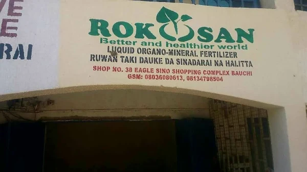ROKOSAN má svoju predajňu v Bauchi, Nigéria