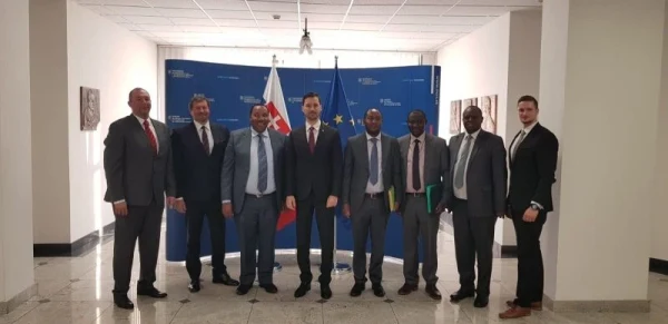 Keňská delegácia na návšteve Rokosanu