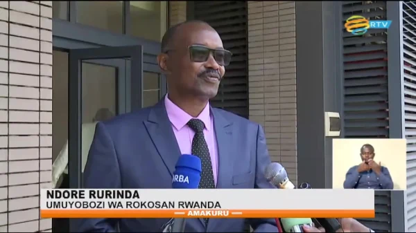 ROKOSAN v RWANDA TV - Rozhovor s Col. Ndore Rurinda
