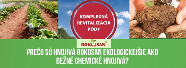 ¿Por qué los fertilizantes Rokosan son más ecológicos que los fertilizantes químicos comunes?